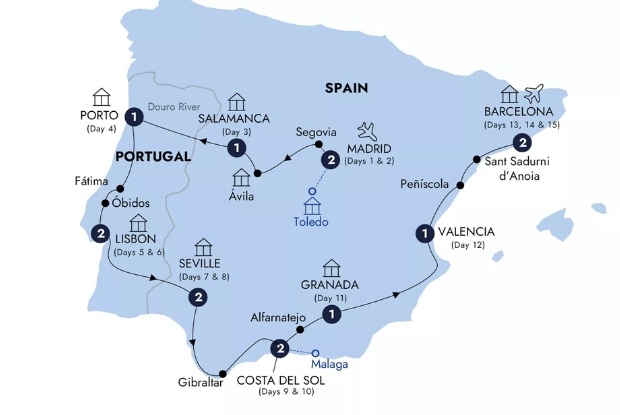 Best of Spain, Portugal and Barcelona