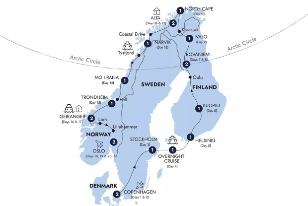 Scandinavia Guided Tour