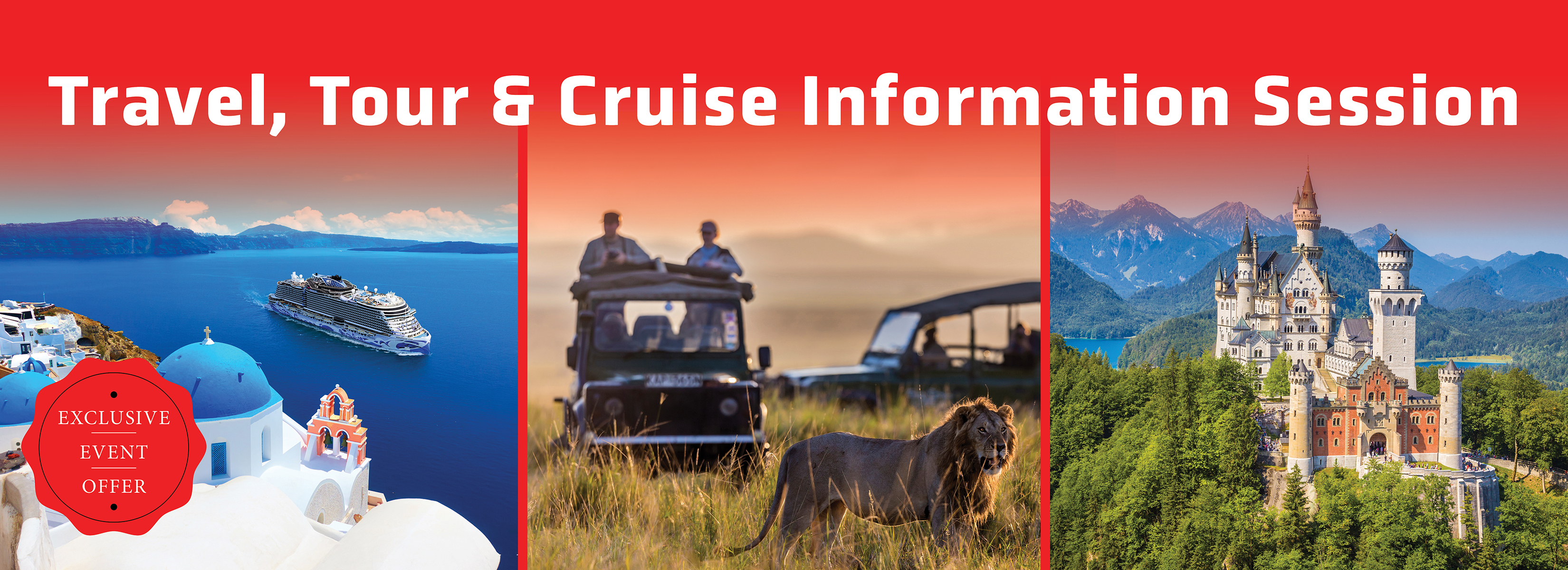 Travel, Tour & Cruise Information Session